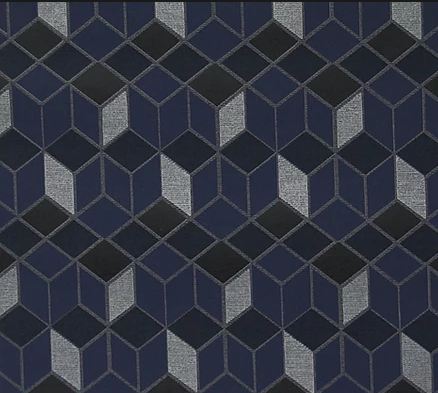 3D CUBO AZUL-